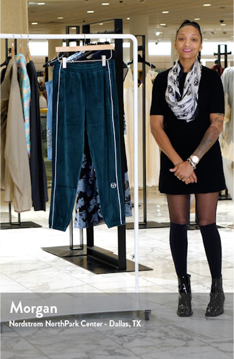 Lioni Velour Track Pants, sales video thumbnail