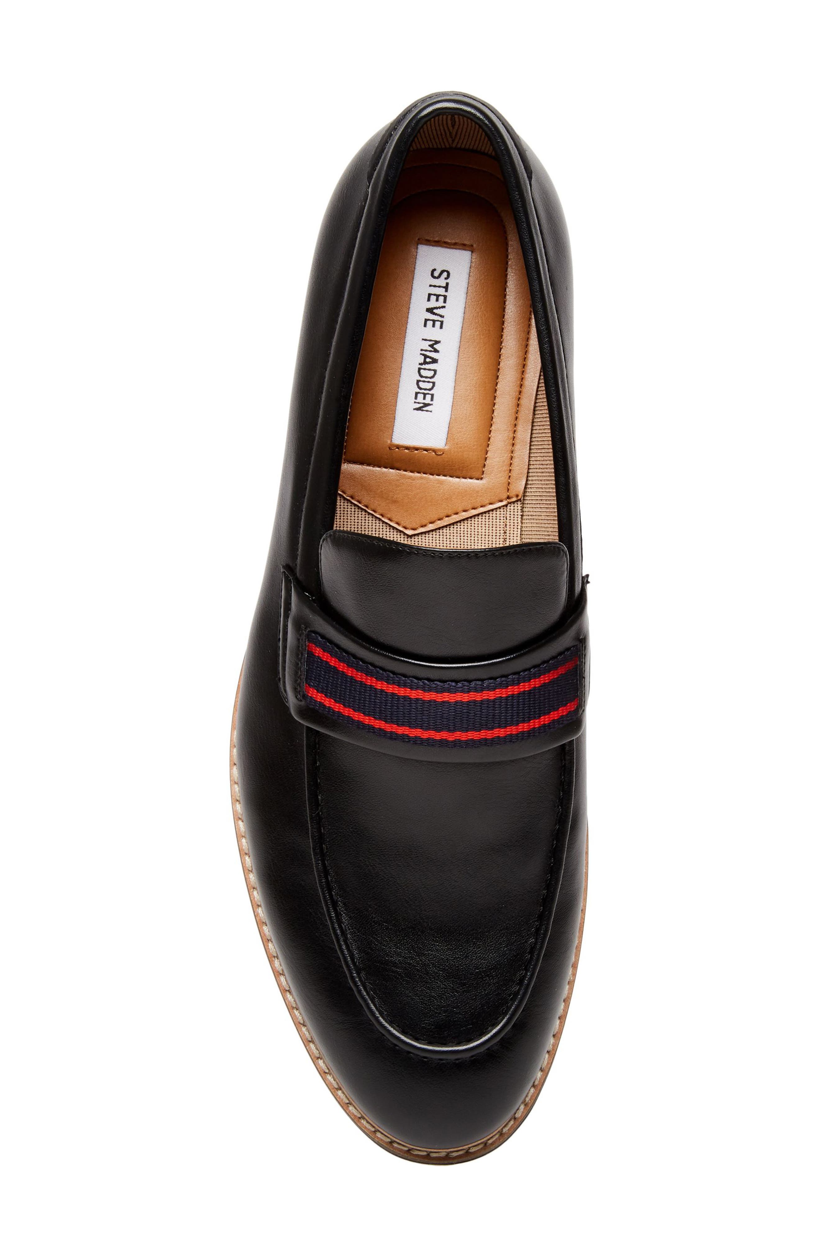 Steve Madden Novel Webbed Loafer, Alternate, color, 