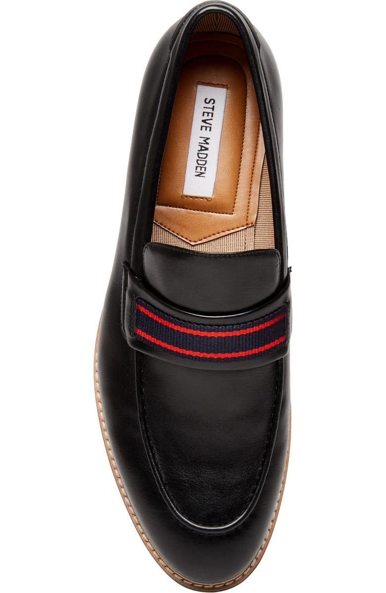 Steve Madden Novel Webbed Loafer, Alternate, color,