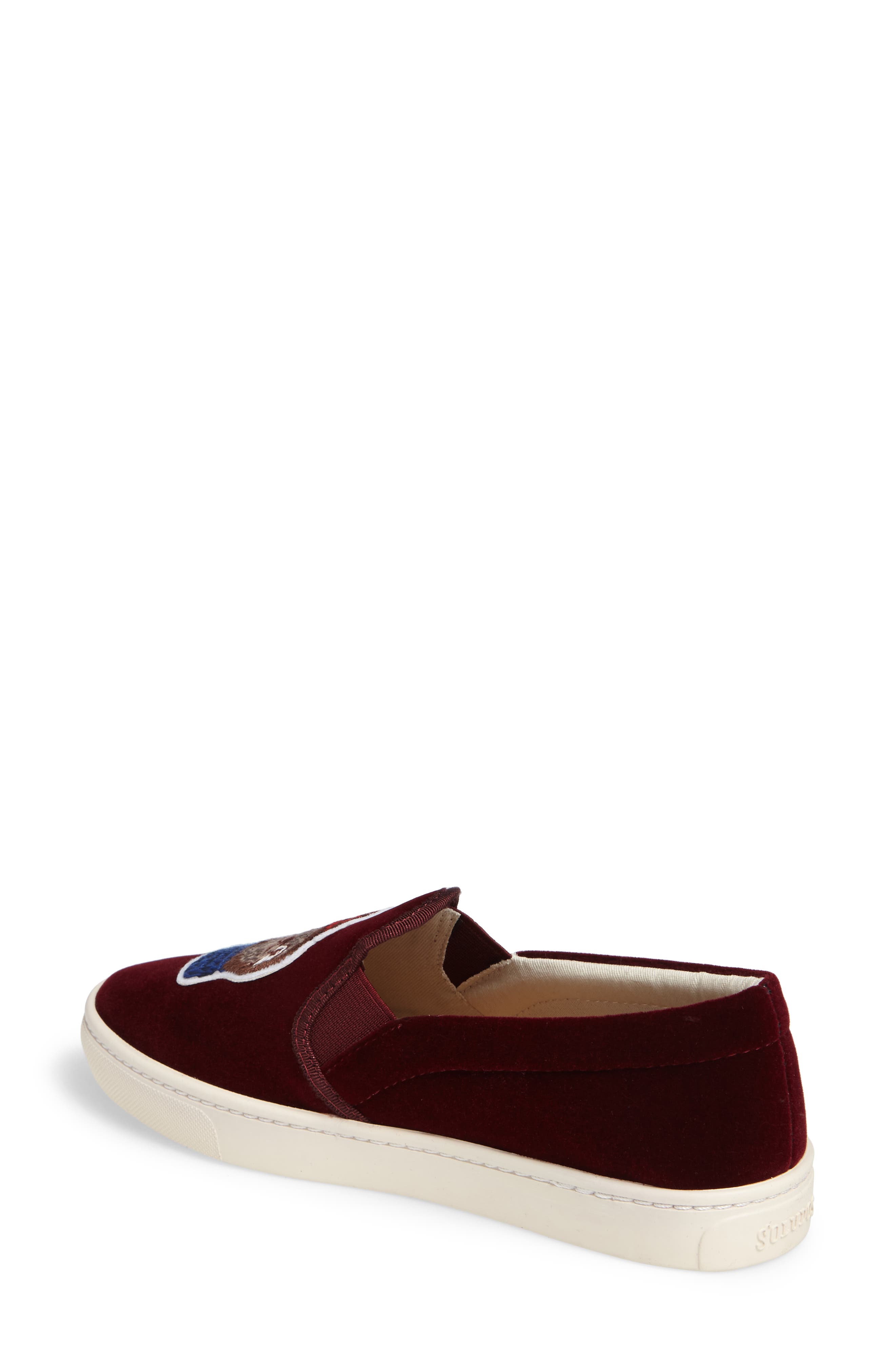 Soludos Velvet Llama Sneaker, Alternate, color, 