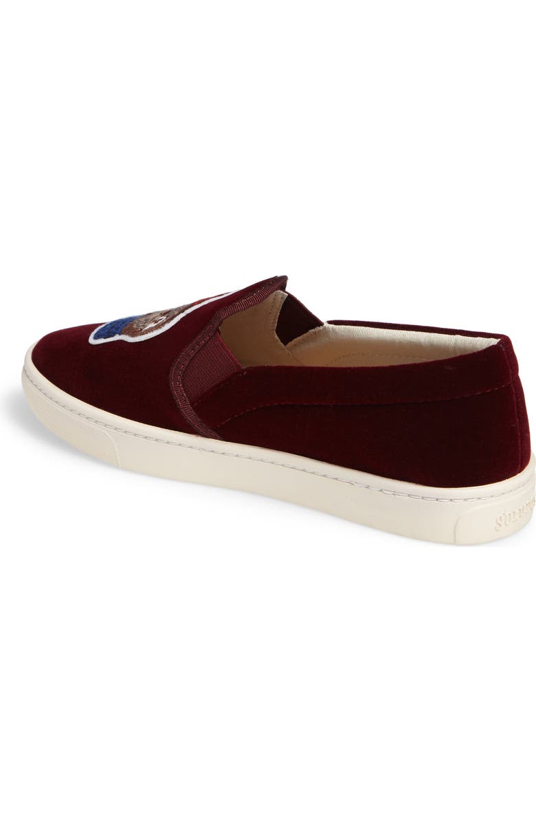 Soludos Velvet Llama Sneaker, Alternate, color,