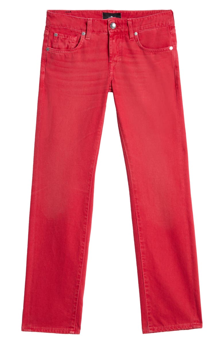 7 For All Mankind Low Rise Ankle Cigarette Jeans, Alternate, color,