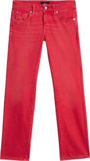 7 For All Mankind Low Rise Ankle Cigarette Jeans
