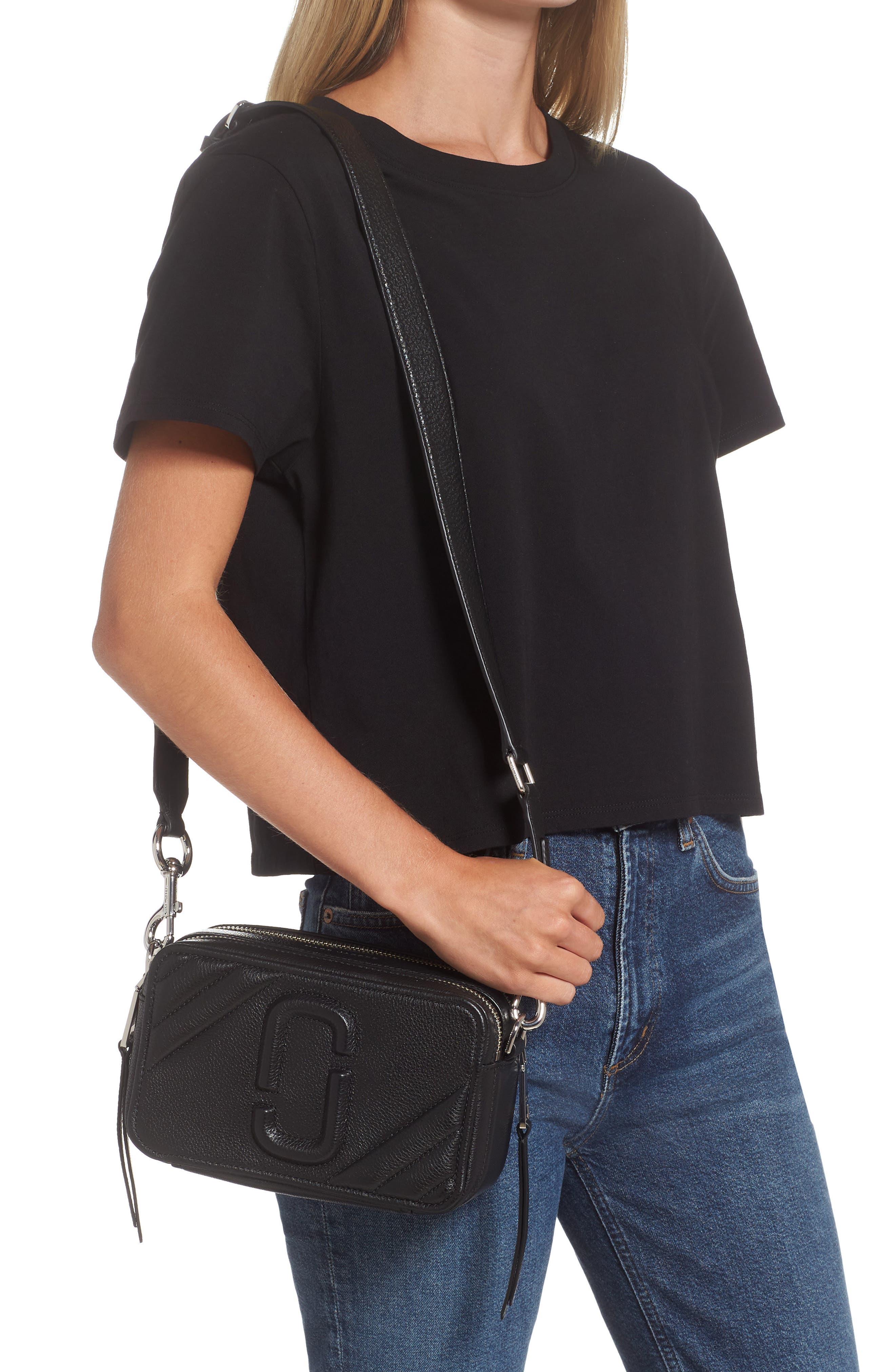 Marc Jacobs The Moto Shot 21 Crossbody Bag, Alternate, color, 