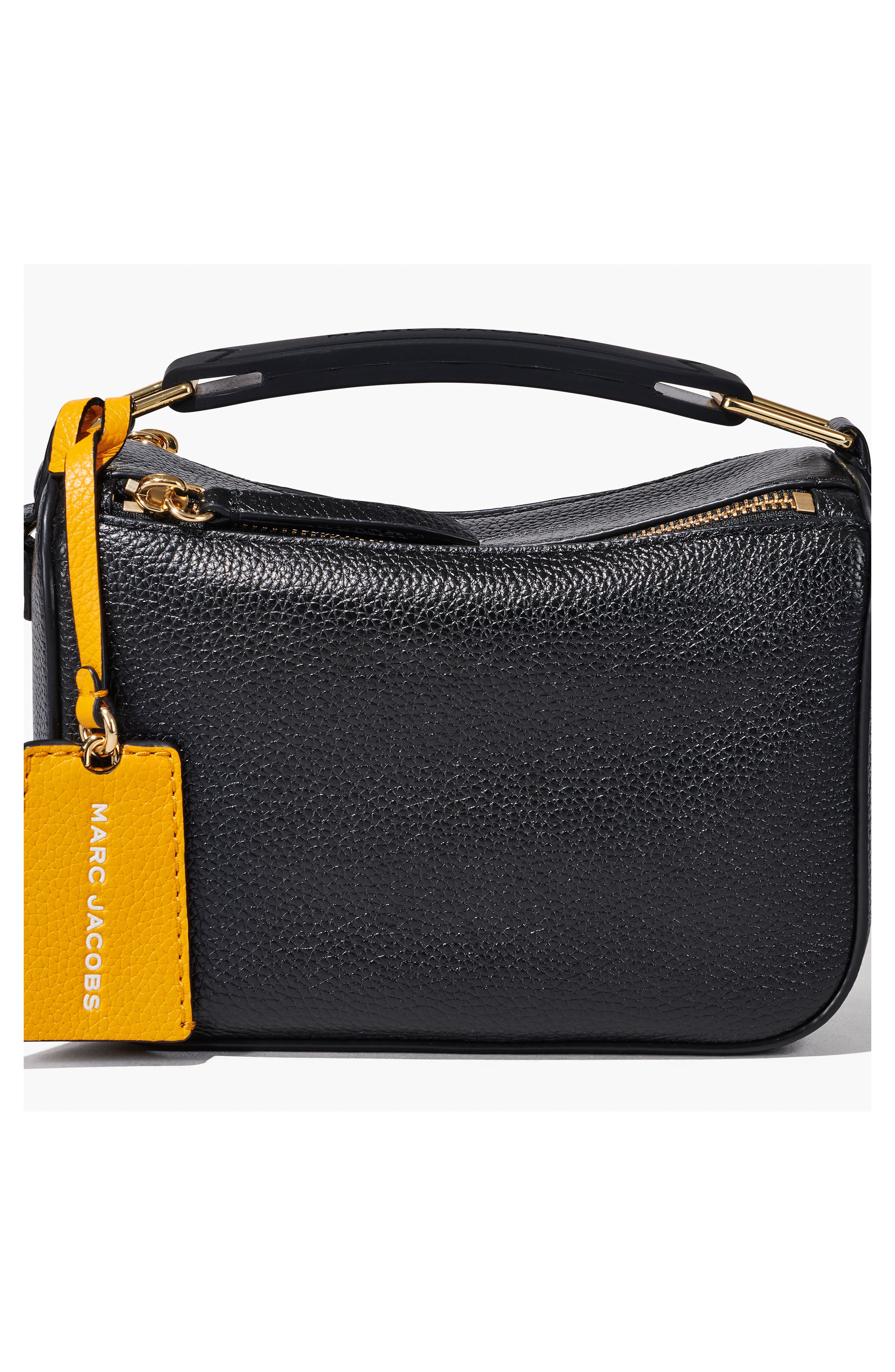 Marc Jacobs The Softbox 20 Leather Crossbody Bag, Alternate, color, 