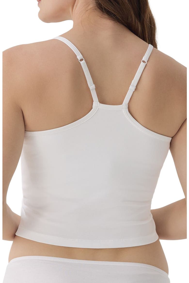 Everyday Shelf Bra Cropped Camisole, Alternate, color, White