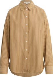 Favorite Daughter Ex-Boyfriend Oversize Button-Up Shirt