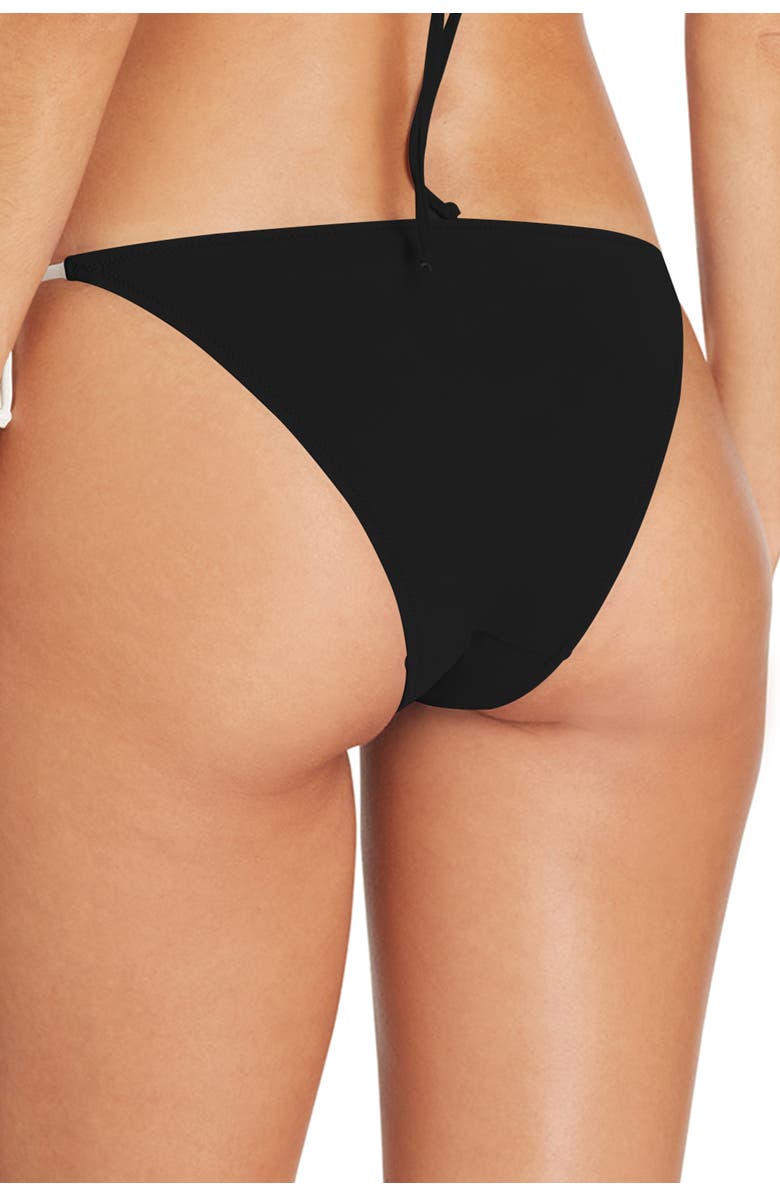VALIMARE Ibiza Side Tie Bikini Bottom, Alternate, color, Black