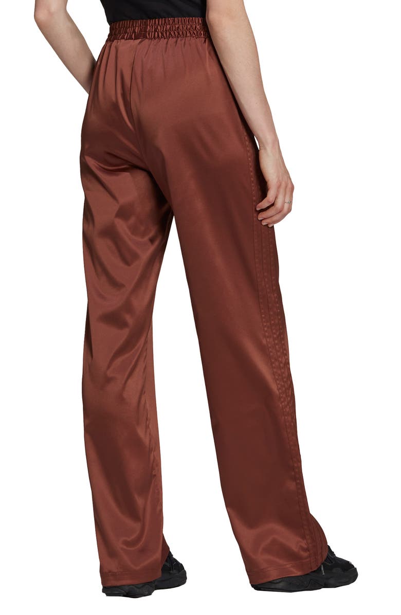 adidas Originals Wide Leg Satin Track Pants, Alternate, color,