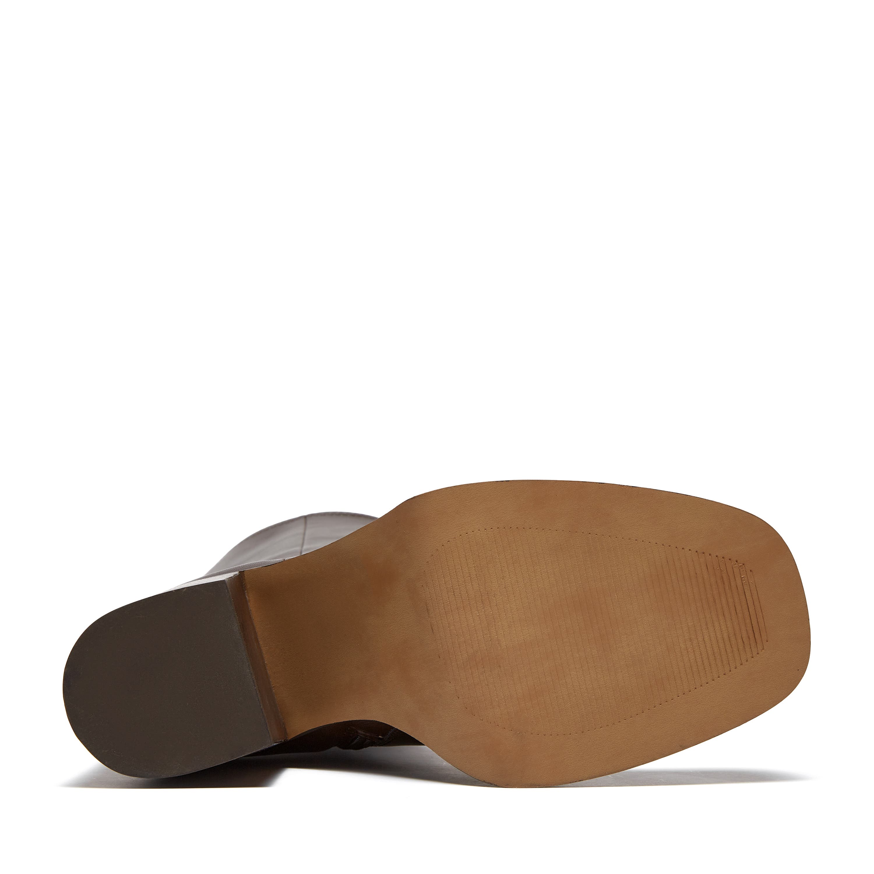 Posh Boot, Alternate, color, Chocolate Vegan