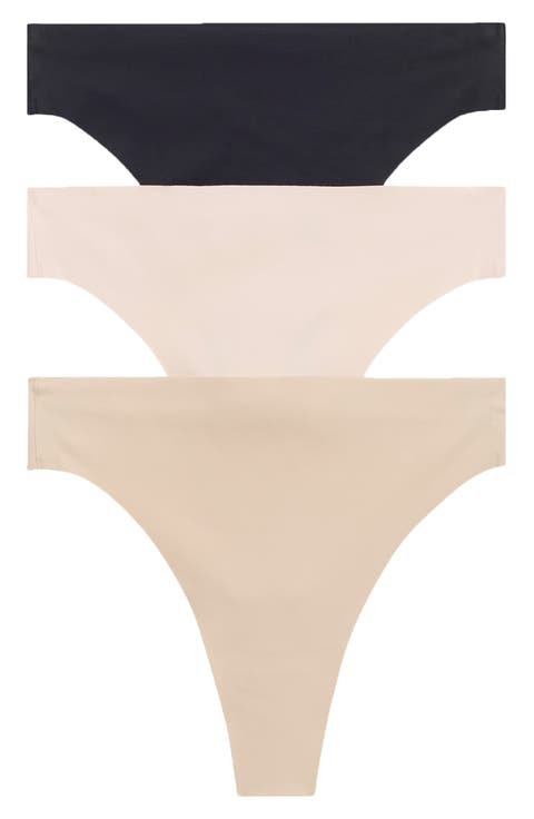 Cool Luxe 3-Pack Thongs
