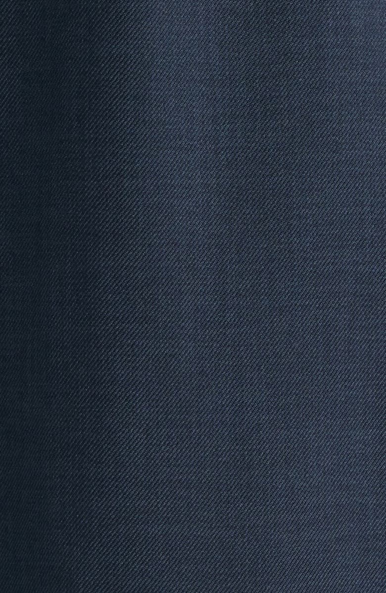 Theory City Twill Crop Wide Leg Pants, Alternate, color, Nocturne Navy