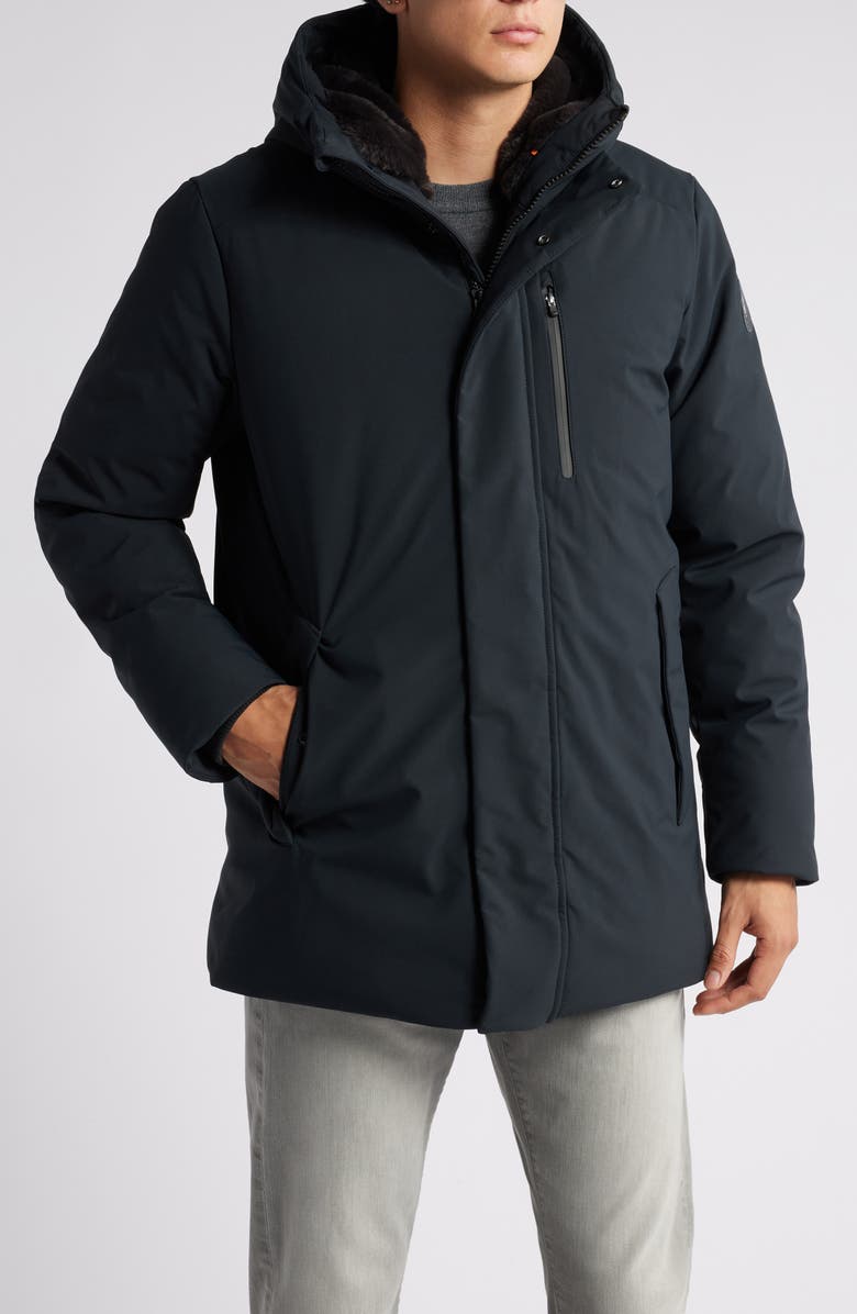 Save The Duck Antoine Faux Fur Lined Waterproof Hooded Parka, Alternate, color, 