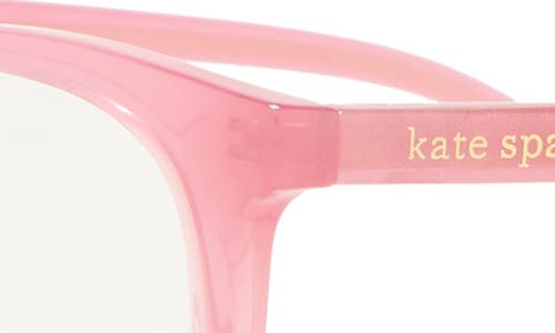 Kate Spade New York Romeo 50mm Rectangular Reading Glasses In Pink