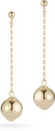Ember Fine Jewelry 14K Ball Drop Earrings