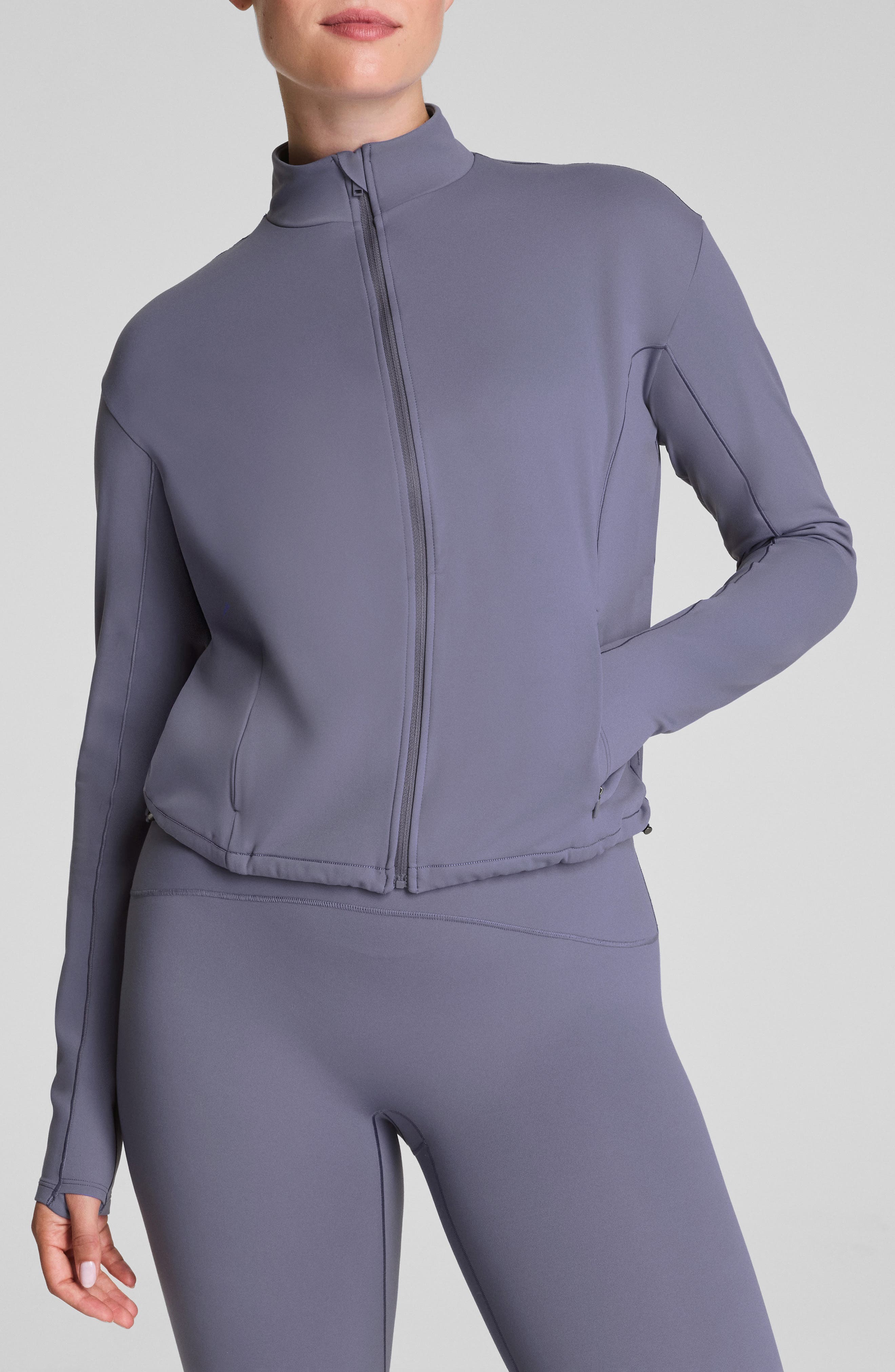 SPANX® Brushed Full Zip Jacket