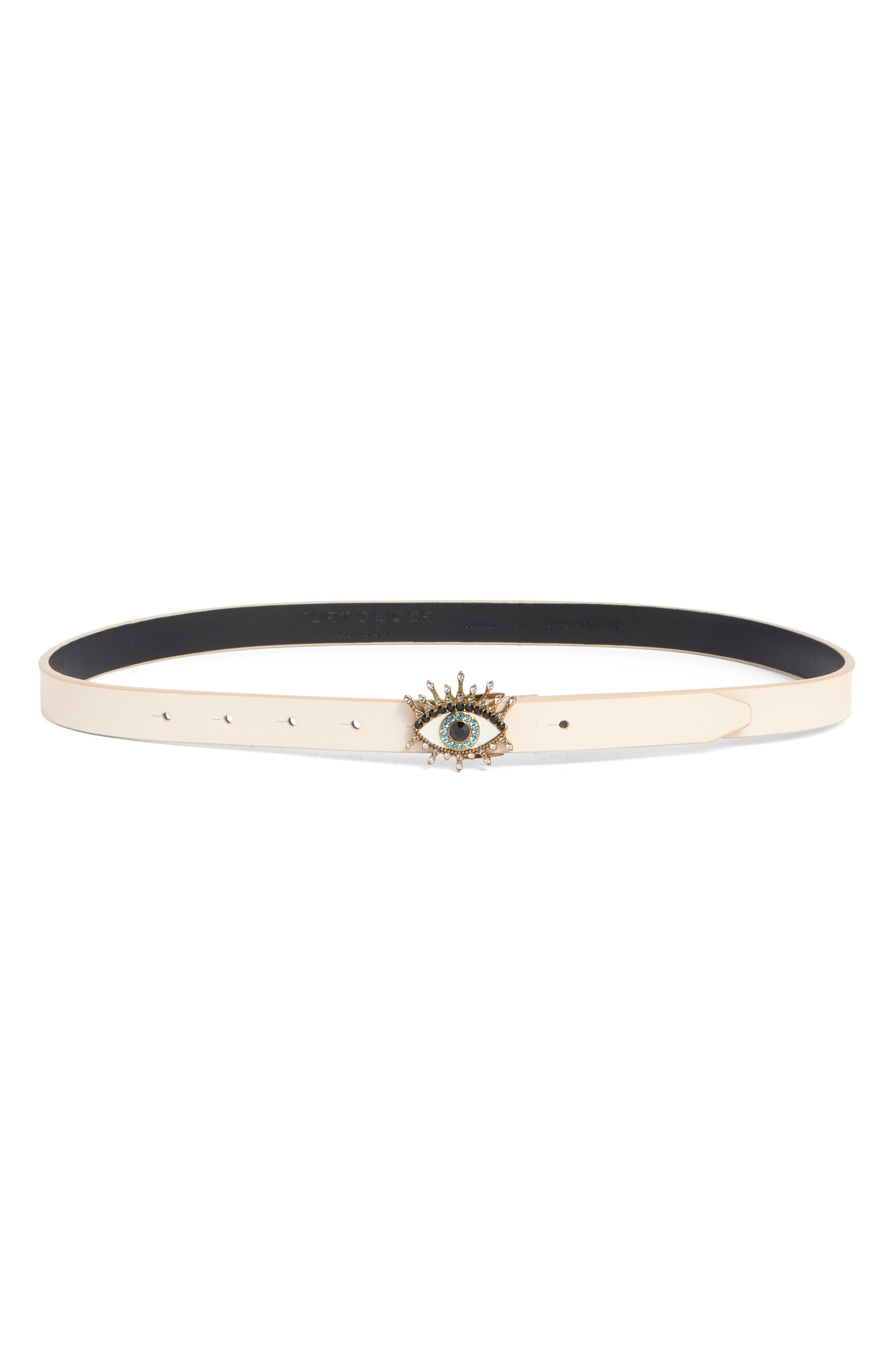 Kurt Geiger London Evil Eye Leather Belt