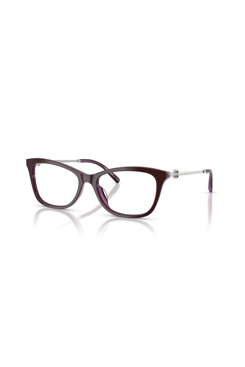 53mm Square optical glasses, Main, color, Violet