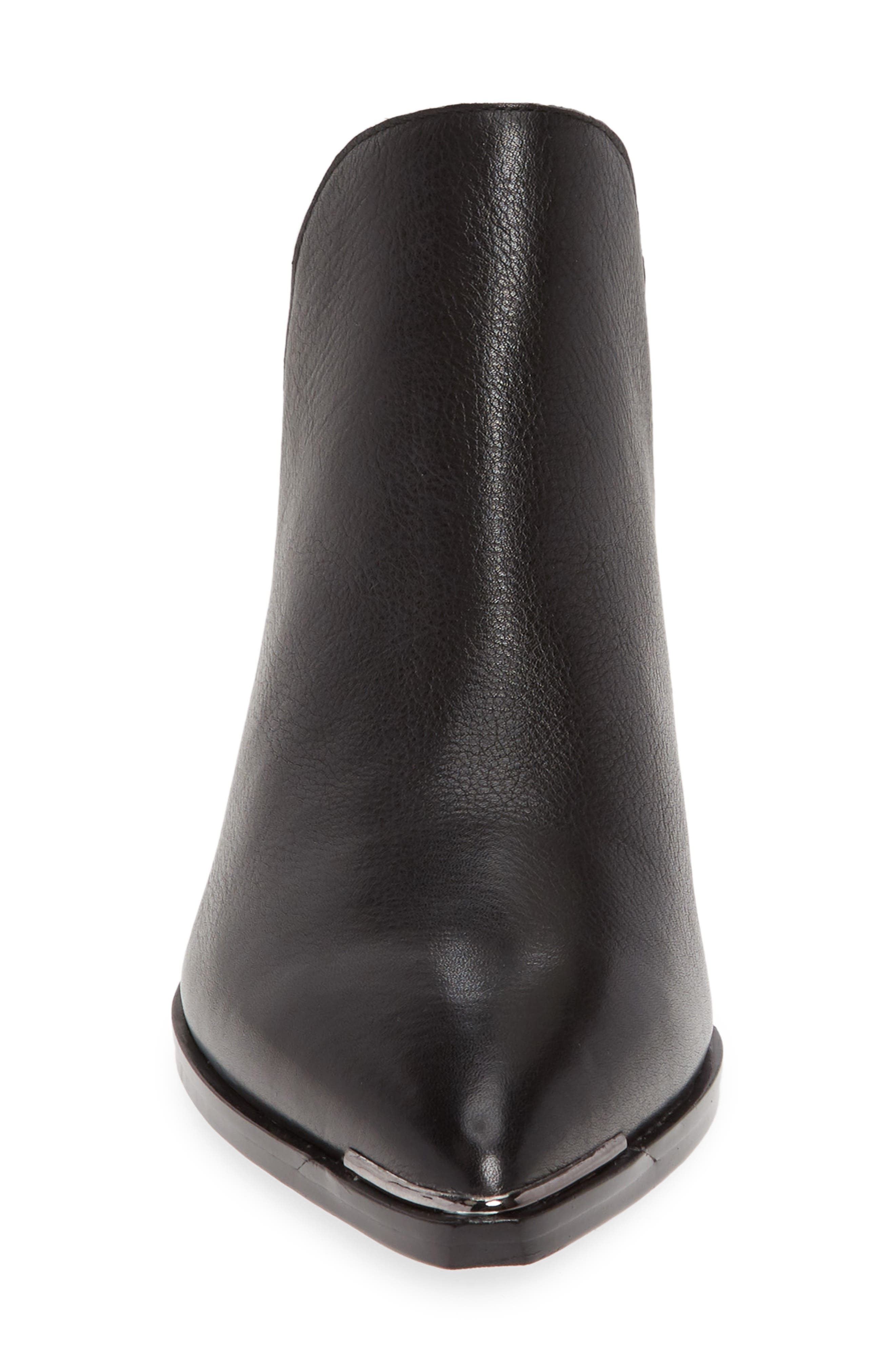 Yilda Bootie, Alternate, color, BLACK LEATHER