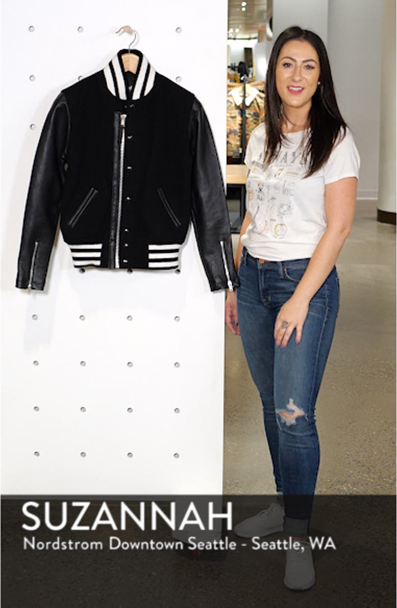 Moto Varsity Jacket, sales video thumbnail