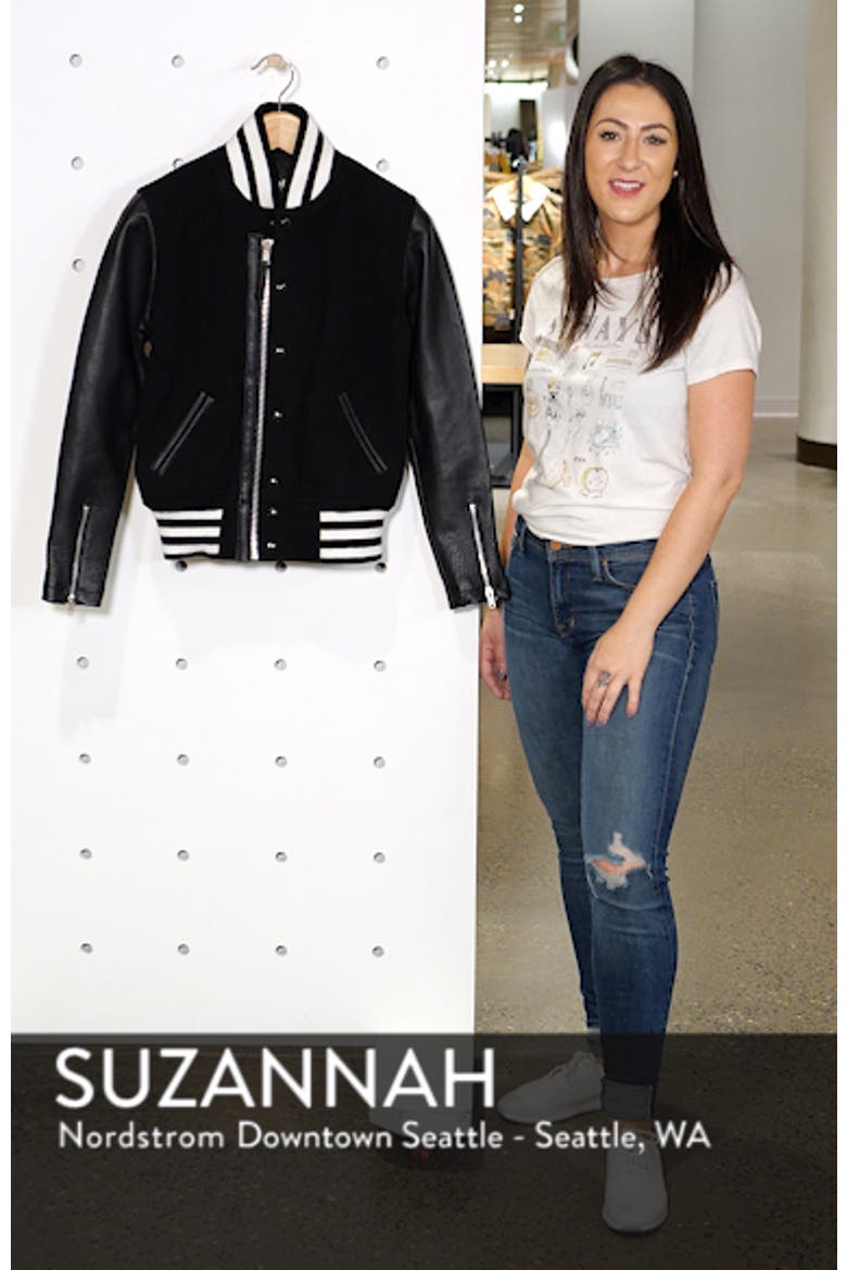 Moto Varsity Jacket video