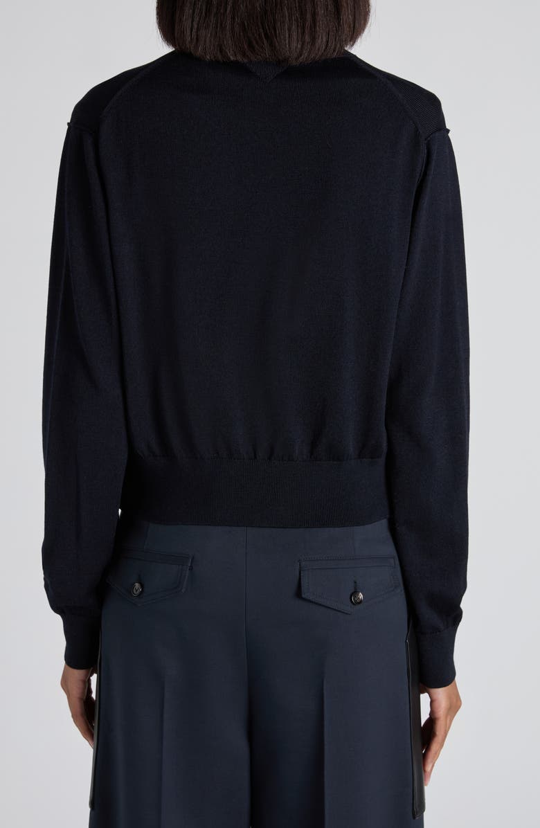 Bottega Veneta Knot Button Twin Set, Alternate, color, 4121 Navy