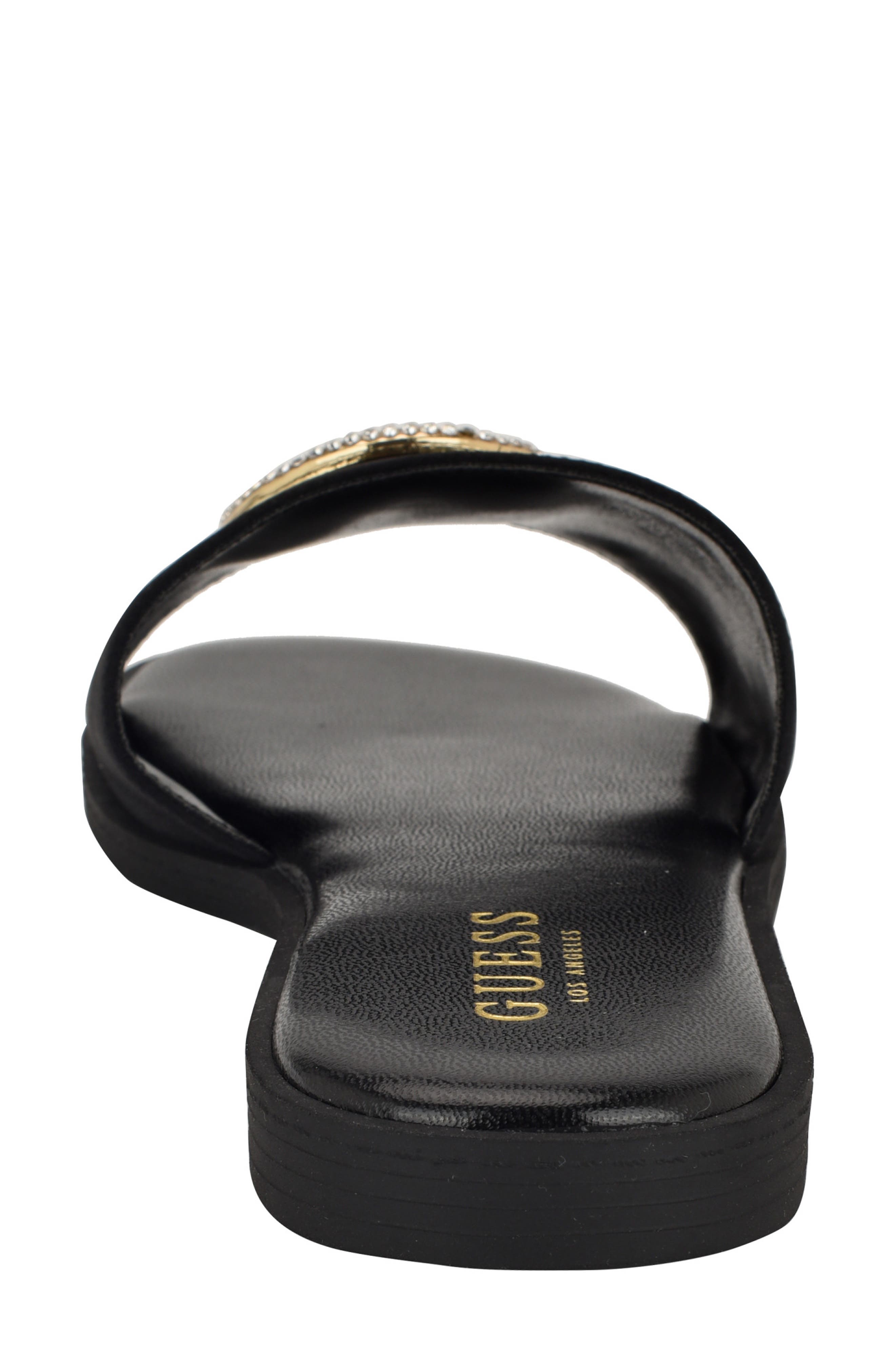 Mirria Slide Sandal, Alternate, color, BLACK