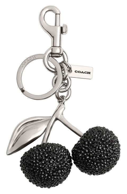 Crystal Cherry Bag Charm