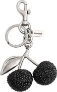 COACH Crystal Cherry Bag Charm