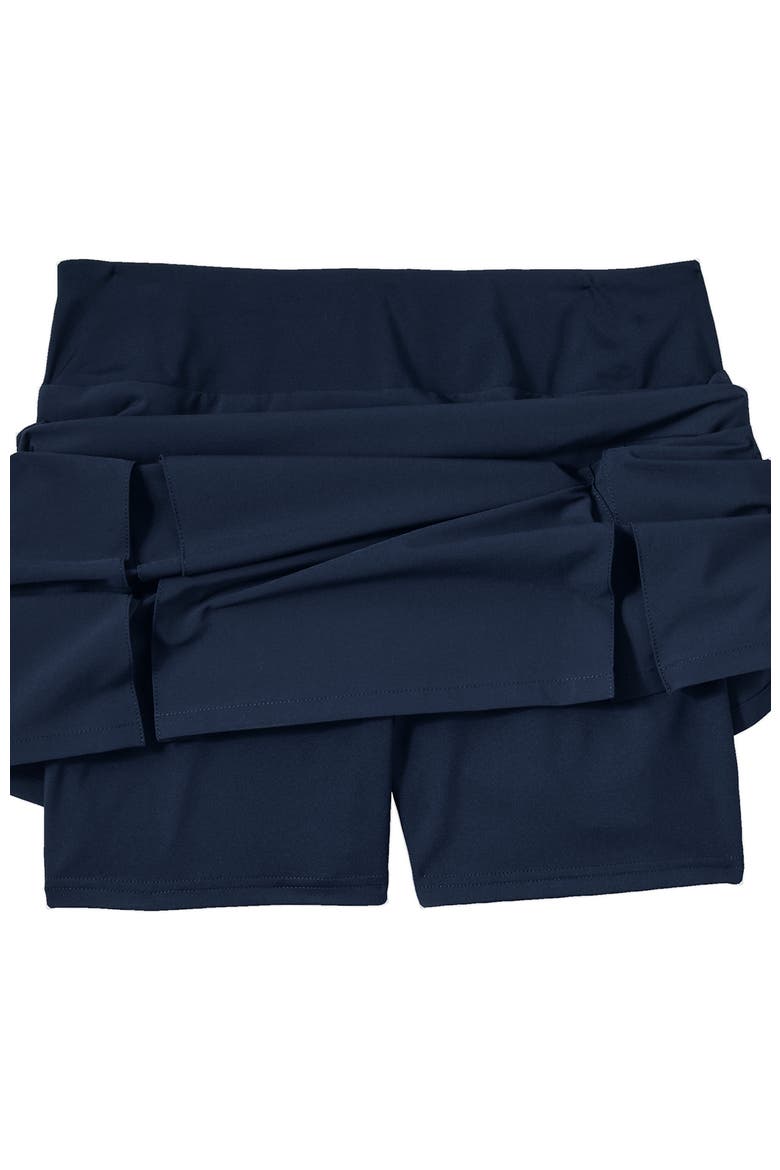 School Uniform  Performance Pleated Skort Above the Knee, Alternate, color, Classic Navy