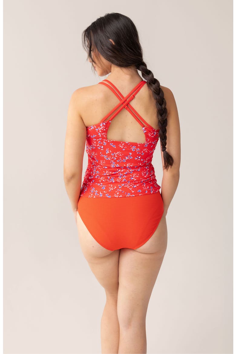 Underwire Tankini, Alternate, color, Cardinal