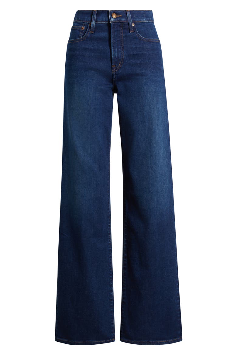 The Perfect Vintage High Waist Wide Leg Jeans, Alternate, color, BASTWICK WASH