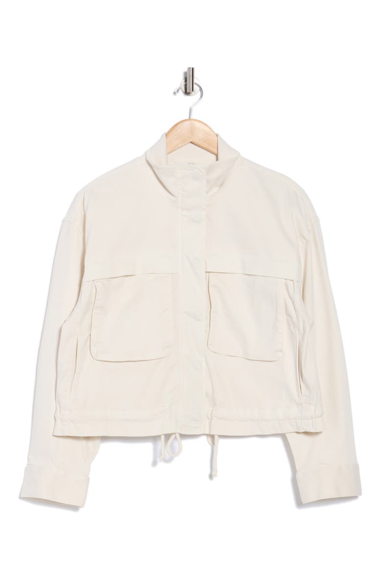 Crop Utility Jacket, Alternate, color, IVORY PRISTINE