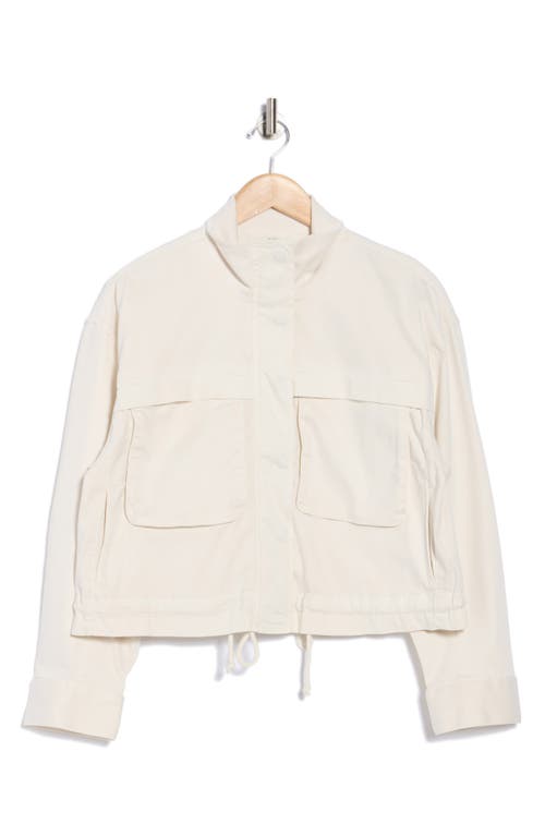 Caslon ® Crop Utility Jacket In White