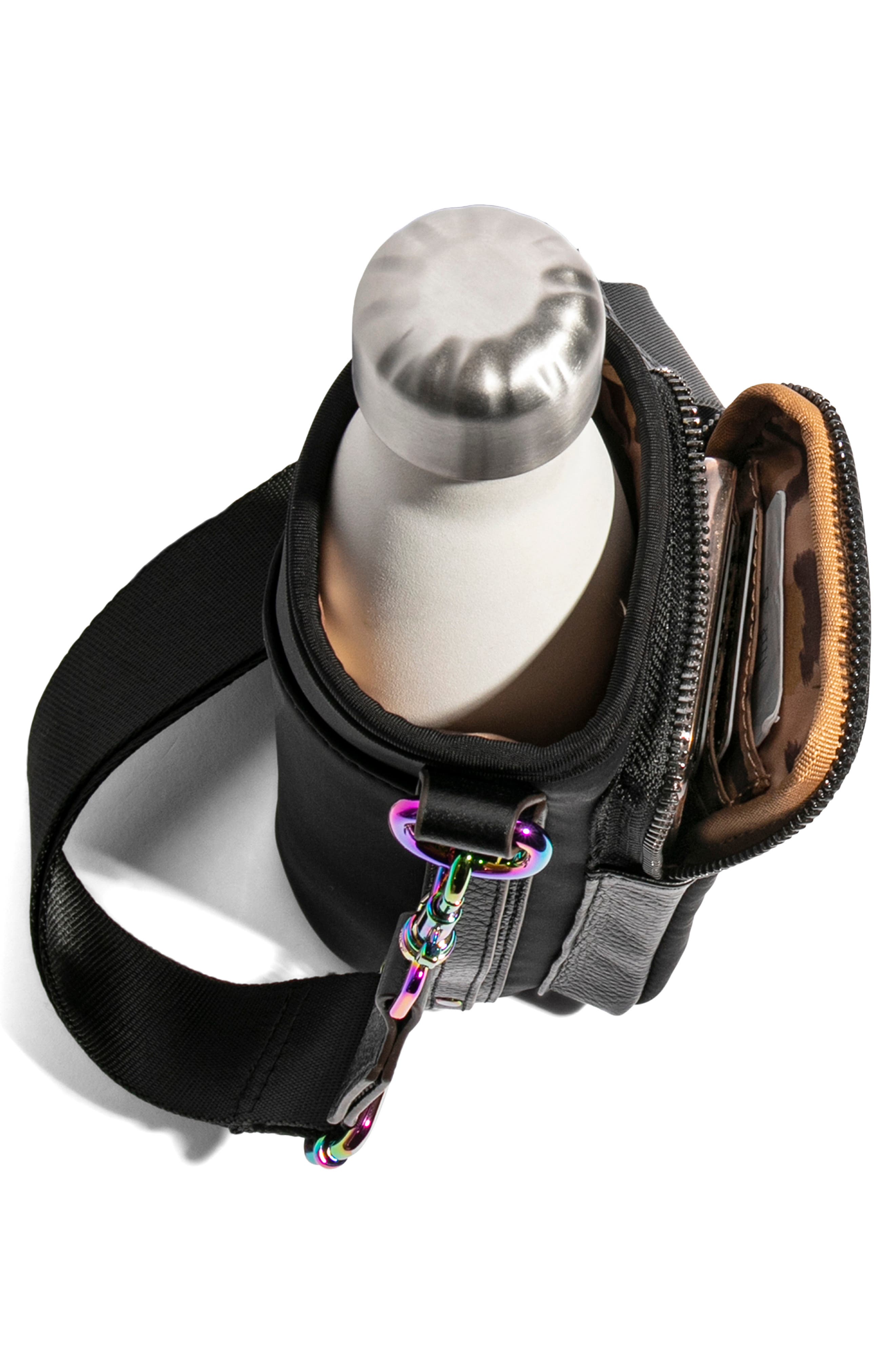 AIMEE Kestenberg On Top of the World Water Bottle Bag, Alternate, color, 