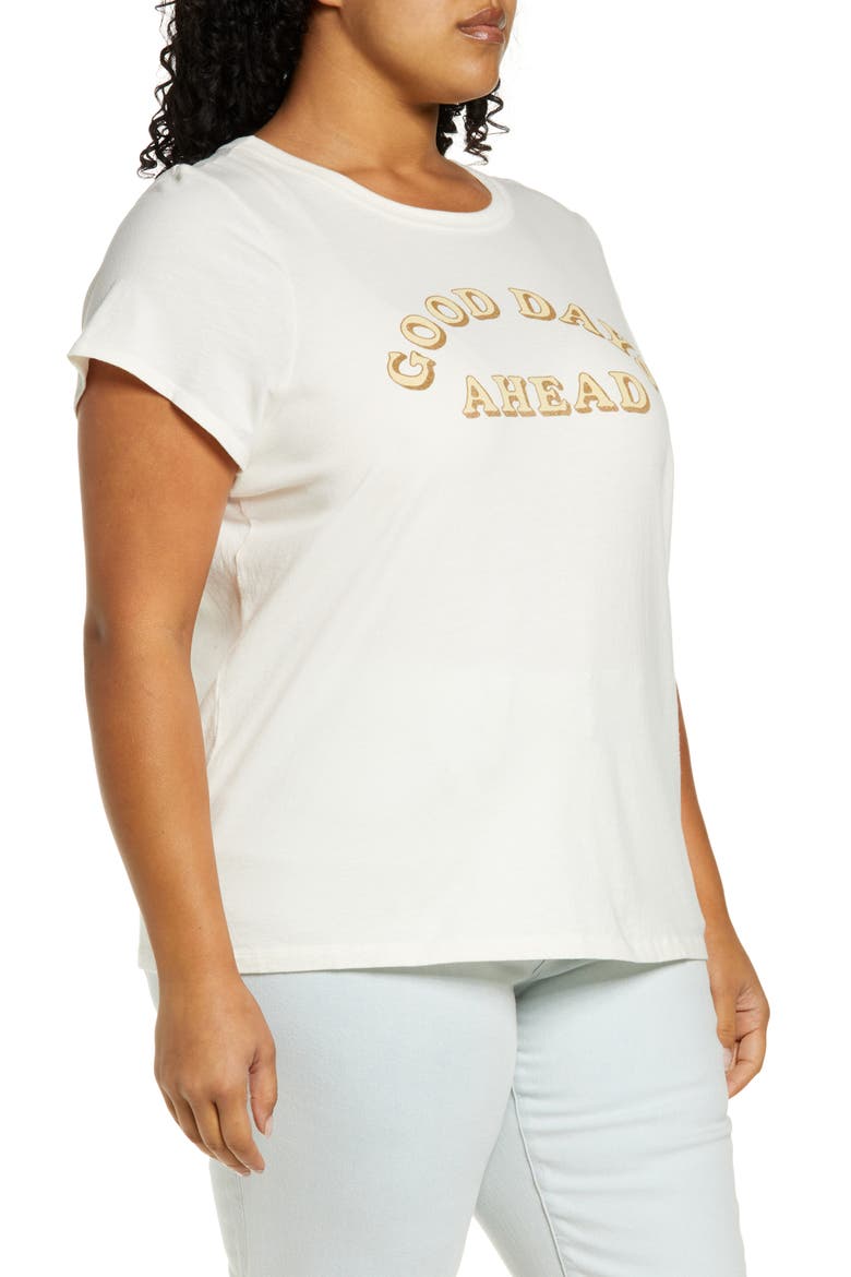 The Good Days Ahead Perfect Vintage Graphic Tee, Alternate, color, LIGHTHOUSE
