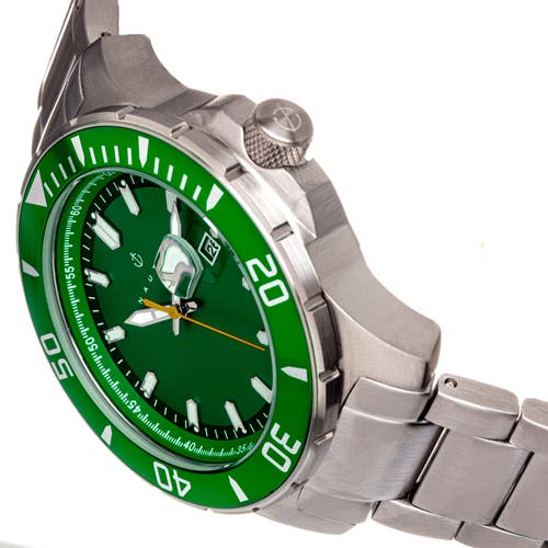 Nautis Admiralty Pro 200 Bracelet Watch With Date In Metallic