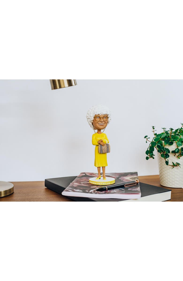 Toynk The Golden Girls 8 Inch Resin Bobblehead | Sophia Petrillo, Alternate, color, Yellow
