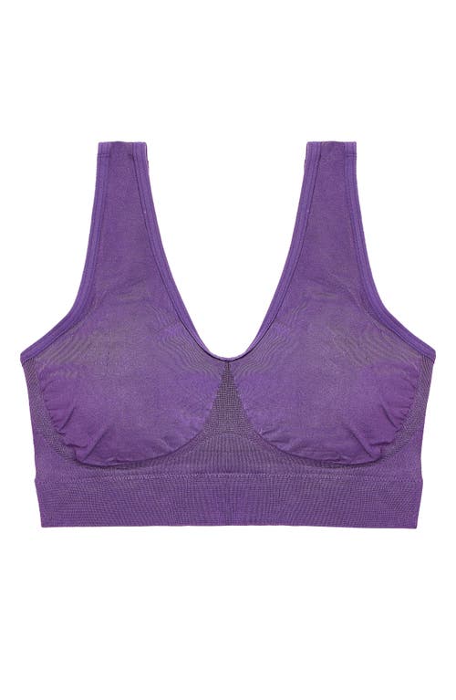Wacoal B-smooth Wireless Bra 835275 In Purple