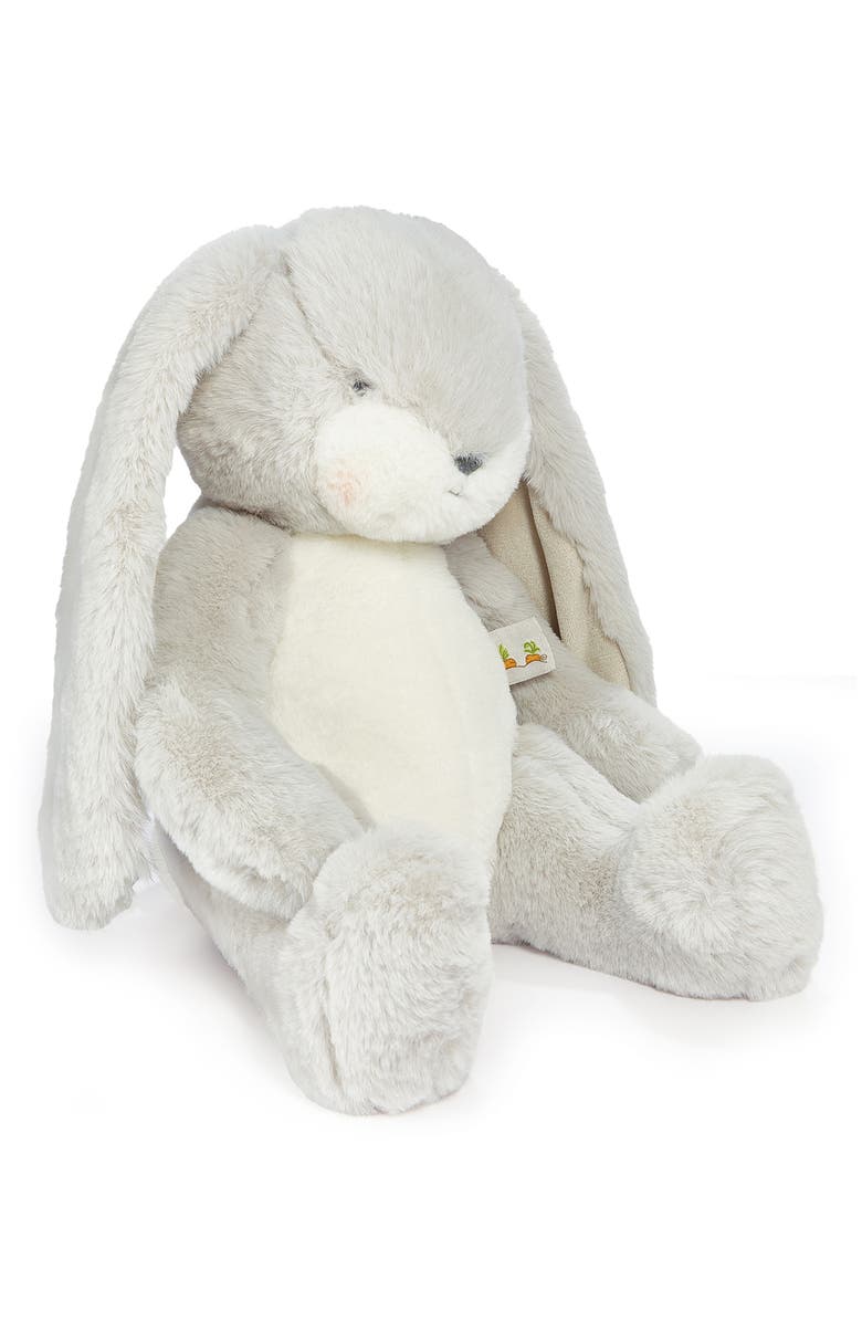 Bunnies by the Bay Sweet Nibble Bunny Stuffed Animal, Alternate, color, Gray