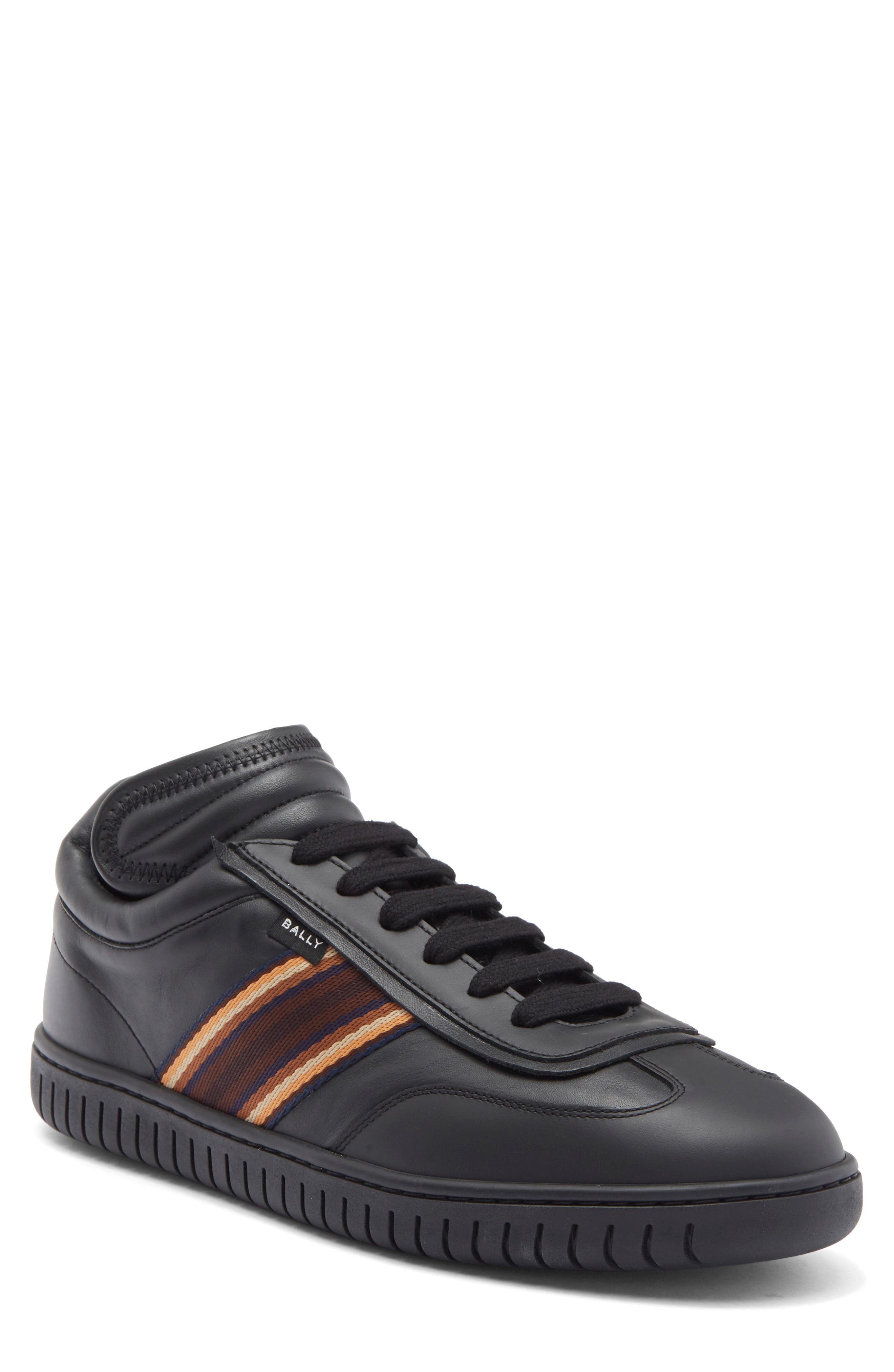 Bally Parrel Lace-Up Sneaker, Main, color, Black/ Brown