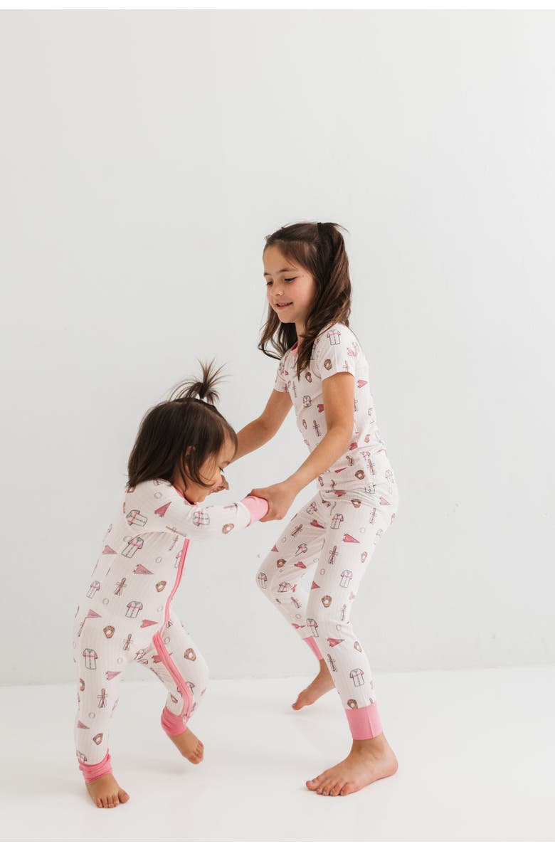 In My Jammers Baseball Two-Piece Set, Alternate, color, Light Pink