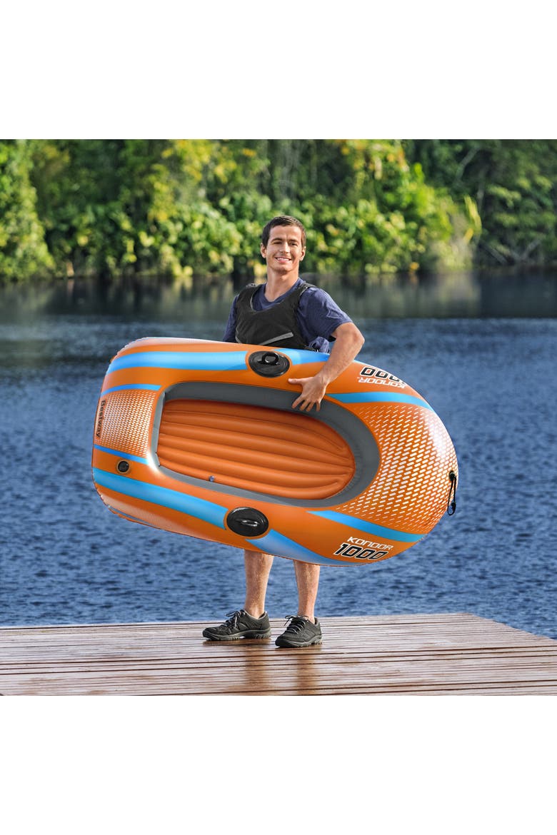 4'11" x 33" Kondor 1000 Water Inflatable Raft, Alternate, color, Multicolored