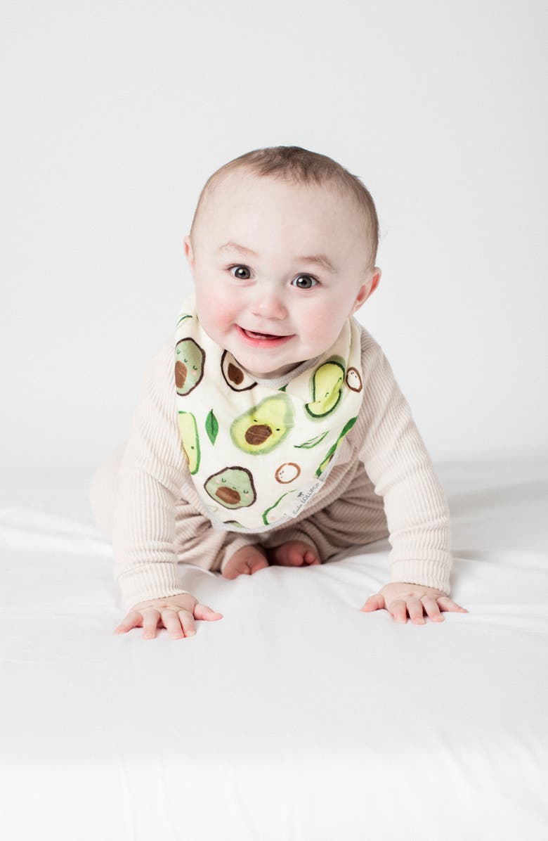 Loulou Lollipop 2-Pack Muslin Bandana Bibs, Alternate, color,