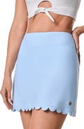 Coolibar Scallop Skorts, UPF 50+ Sun Protection, Sea Fan