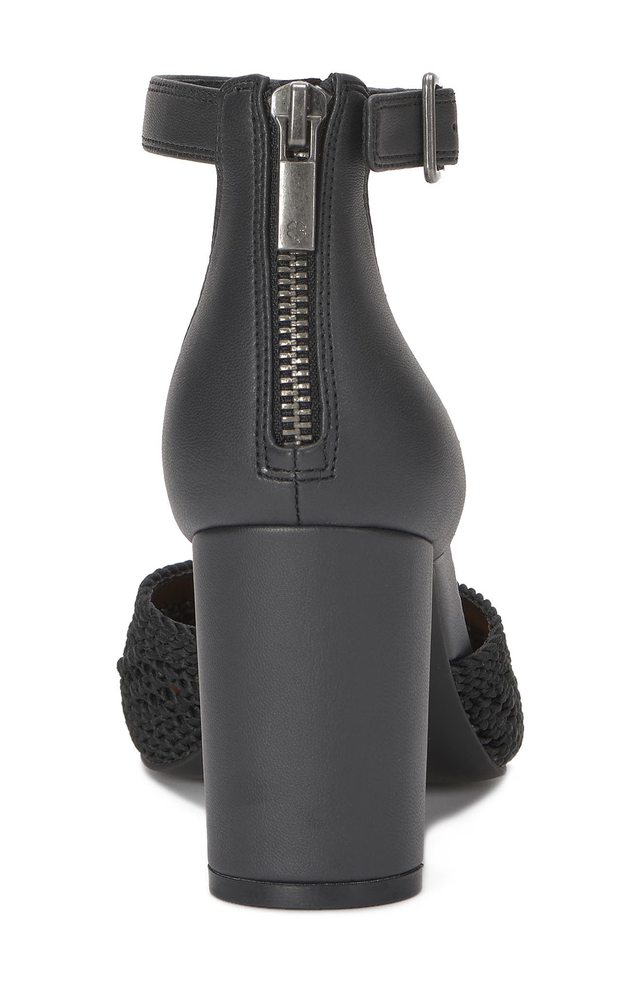 Lucky Brand Myloni Pointed Toe Pump, Alternate, color, Black/ Black Knshll