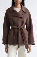 Max Mara Louise Short Wool Double Face Coat