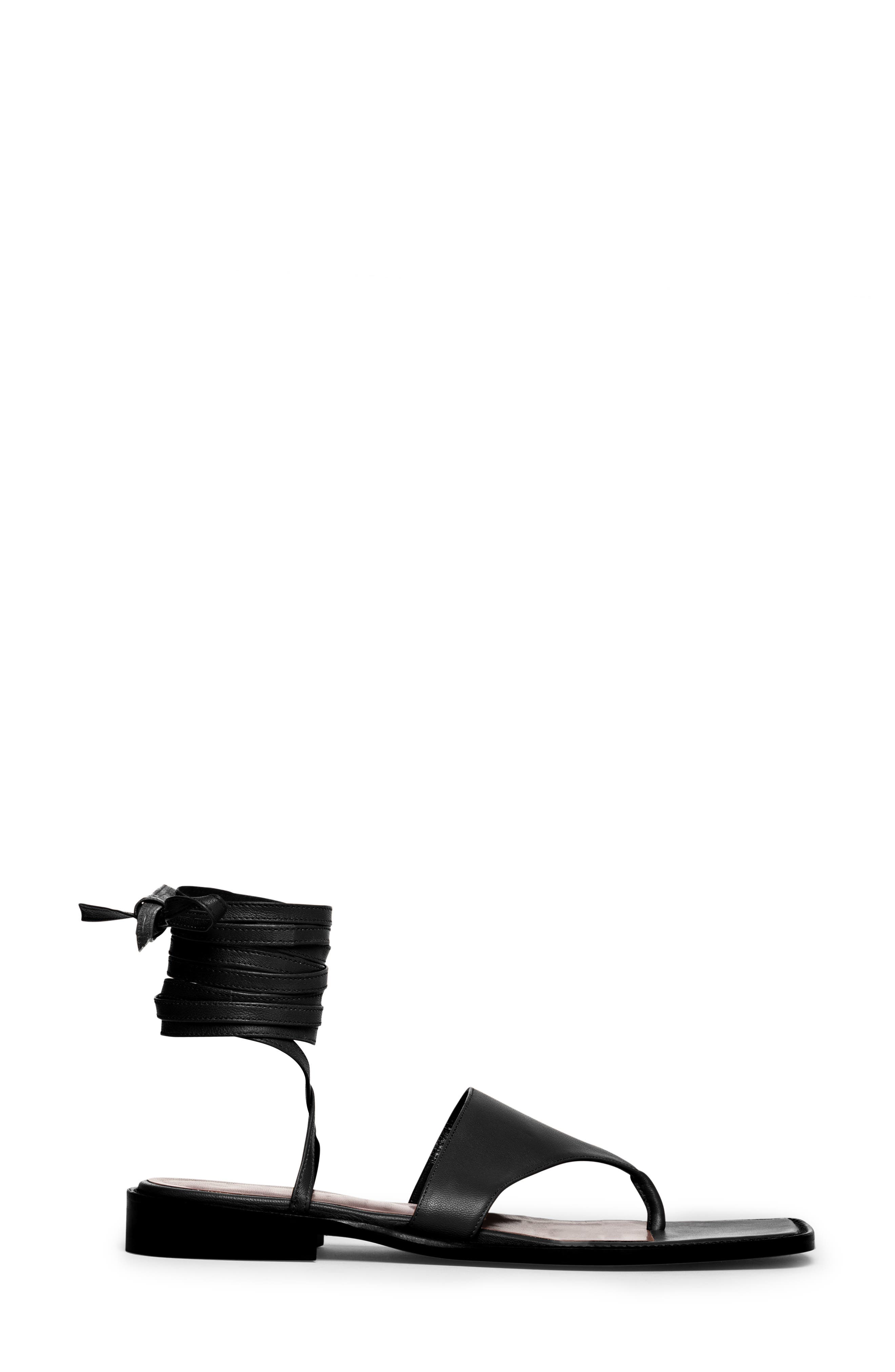 STAUD Alexandre Ankle Wrap Sandal, Alternate, color, 