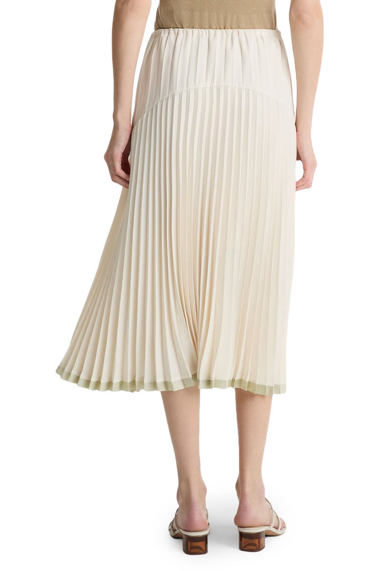Tiered Pleated Midi Skirt, Alternate, color, BONA