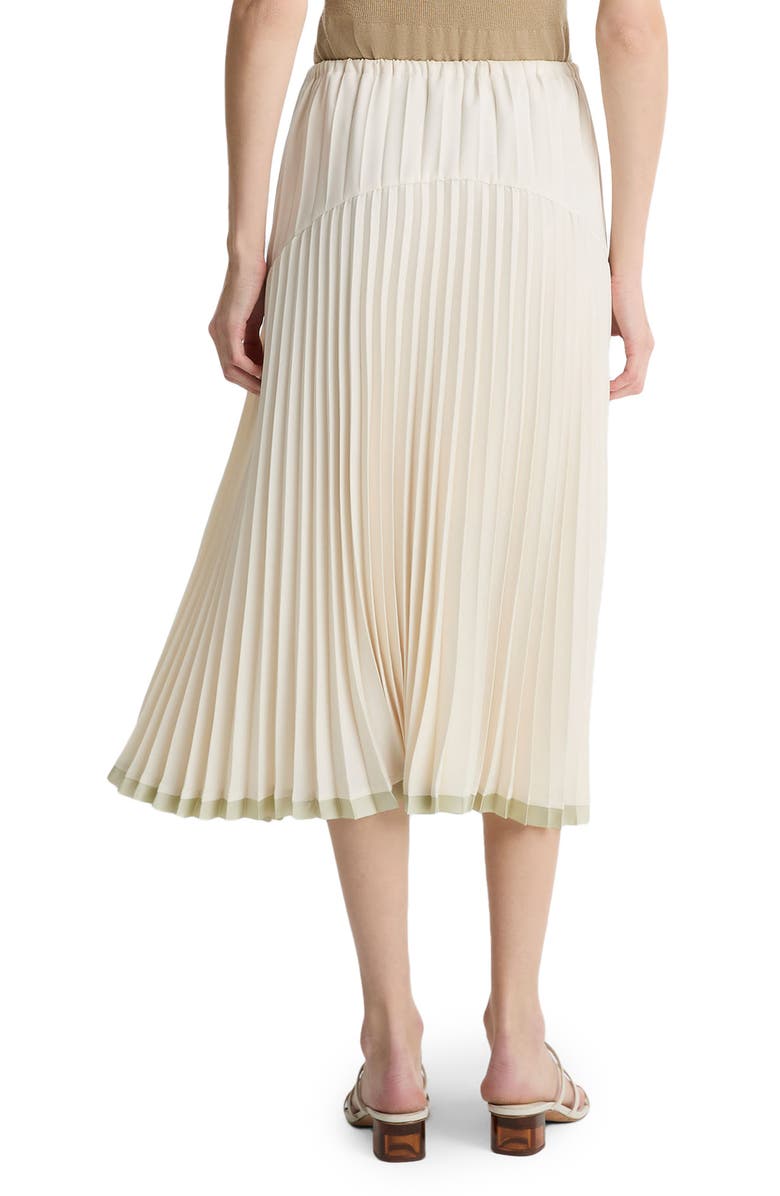 Vince Tiered Pleated Midi Skirt, Alternate, color, 